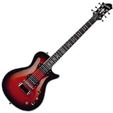 Hagstrom Ultralux Ultra Swede Burgundy Burst Quilt Electric Guitar