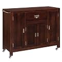 City Chic Large Kitchen Cart - Espresso