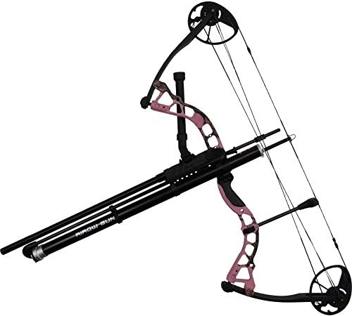 Airow Gun .50 Caliber Paintball Kit w/ Diamond Infinite Edge Bow - Pink - Right Hand