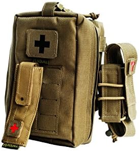 Ucraft Medic Pouch Set MOLLE with CAT Tourniqet Pouch and EMT EMS Medic Scissor Shears Sheath Pouch