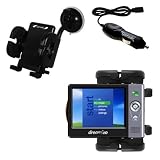 Dream'eo Enza 20GB car windshield holder with Car Charger - Uses Gomadic TipExchange