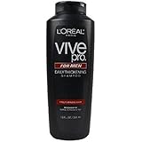 L'Oreal Paris Vive Pro For Men Daily Thickening Shampoo, 13.0 Fluid Ounce