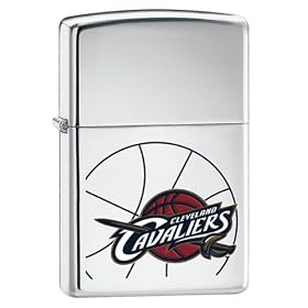 Cleveland Cavaliers High Polish Chrome Zippo Lighter
