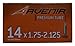 Avenir Bicycle Tube 14 Inch x 1.75-2.125 Inch Schrader Valve
