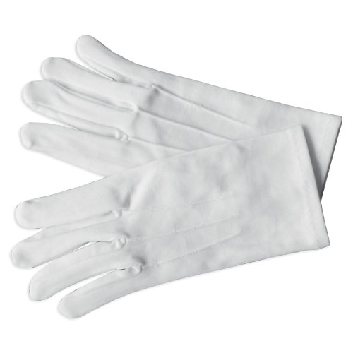 White Nylon Gloves