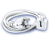 Produkt-Bild: Original Stromkabel Stromversorgungskabel Verl&auml;ngerungskabel f&uuml;r Apple Macbook 13", Macbook Pro 15", PowerBook, PowerBook Pro, G3, G4 Netzteile A1184 A1222 A1021 MA938 M8943LL/A usw.