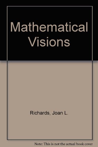 mathematical visions the pursuit of geometry in victorian england