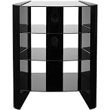OmniMount Verona AT B Audio Tower Stand - Black