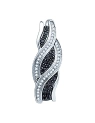 0.37CT DIAMOND MICRO-PAVE PENDANT