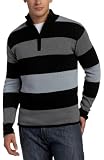 Alex Stevens Mens 100% Cotton Half Zip Rugby Mock Sweater