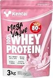 Kentai メガバリューホエイプロテイン 3kg ストロベリータイプ