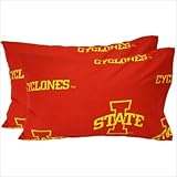 Iowa State Cyclones King Pillow Case Set