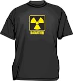 Radiation Symbol logo Men