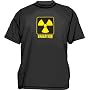 Radiation Symbol logo Men's tee Shirt in 12 colors Small thru 6XL