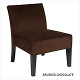 IMAGE OF Laguna Accent Chair Color: Brushed Chocolate