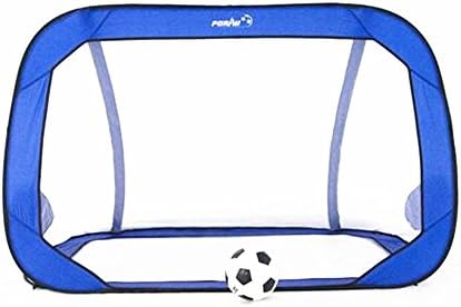 Feet Portable Pop up Foldable Soccer Training Goal ,Blue