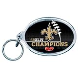 NFL スーパーボウル 2010 セインツ　チャンピオン・キーホルダー 【第44回 スーパーボウル記念グッズ】
