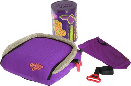 BubbleBum Car Booster Seat (Purple)
