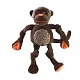 HuggleHounds Tuffut Chimp Dog Toy - Large
