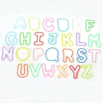 Silly Bandz 36 Pack Alphabet Shapes