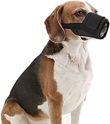 Fellow Sheep(TM)Dog Muzzle,Best Fit Adjustable Different Size Anti-biting,Anti-barking,Anti-eat Dog Mask/Respirator (M)