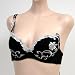  : Venus $59 Black Convertible Push Up Bra #0316 sz 32B