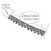 DZT1968 Women Pendant Lace Necklace Choker Chains Charm (Black)