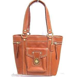 AUTHENTIC Coach Legacy Leather Tote Handbag #F12888
