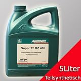 Produkt-Bild: 5L ADDINOL MZ406 Zweitakt&ouml;l teilsythetisches Misch&ouml;l 2Takt&ouml;l