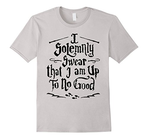 Men's Solemnly Swear T-shirt Small Silver