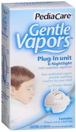 PediaCare Gentle Vapors Mini Waterless Vaporizer Plug-In Unit &amp; Nightlight 1.0set (pack of 1)