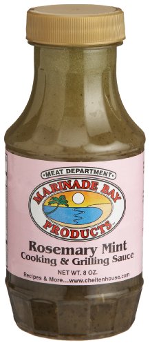 Marinade Bay Products Rosemary Mint Cooking & Grilling Sauce, 8-Ounce Bottles (Pack of 6)