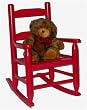 Child's Rocking Chair - Red