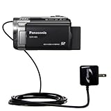 Rapid Wall Home AC Charger for the Panasonic SDR-H85 Video Camera - uses Go ....