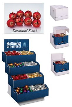 Get Pack of 492 Multi-Color Shatterproof Christmas Ball Ornaments -
2.75" and 3.25" with best price
