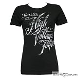 Kat Von D - City of Angels Girls / Juniors T-shirt in Black, Size: Large