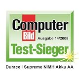 DURACELL Supreme Mignon AA LR6/HR6 2450mAh 4er Blister