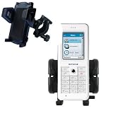 Bike Handlebar Holder Mount System for the Netgear Skype Phone SPH101 - Gomadic Brand