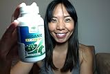 Healthies Organic Spirulina - 60% Protein All Essential Amino Acids - Green Superfood Health Supplement - Purest Spirulina Tablets 2000mg Per Serving - Non GMO 120ct, Kosher, Halal, Nutrient Dense