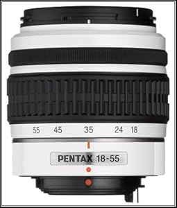 Pentax SMC Pentax-DA L 18-55mm F3.5-5.6 AL (White) For Digital Slr Cameras (New in White Box)