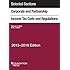 Selected Sections Corporate and Partnership Income Tax Code and Regulations, 2015-2016 (Selected Statutes)