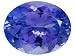 MIN 3.50CT 11X9MM OVAL TANZANITE