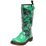 IMAGE OF Dr. Martens Women's Nellie Boot,Green Lamper,8 UK (US Women's 10 M)