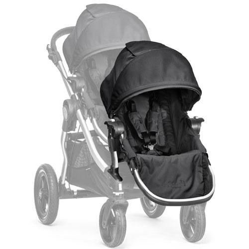 Baby Jogger City Select Second Seat Kit with Silver Frame, Onyx