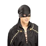 Deluxe Zorro Costume Eye Mask (Size:Standard)