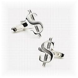 Dollar Sign Cufflinks