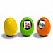TeckNet 1.5" EGG SHAPED DIGITAL PHOTO FRAME CHRISTMAS GIFT- Store up to 107pcs photoes - Orange