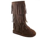 SUEDE FRINGE BOOT