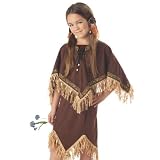 Kids Girls Costumes Native American Indian Princess Pocahontas Tigerlily Costume Theme Party... by Devilish Disguise