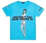 Marc By Marc Jacobs NYU Helena Christensen Tee Shirt T-shirt Blue